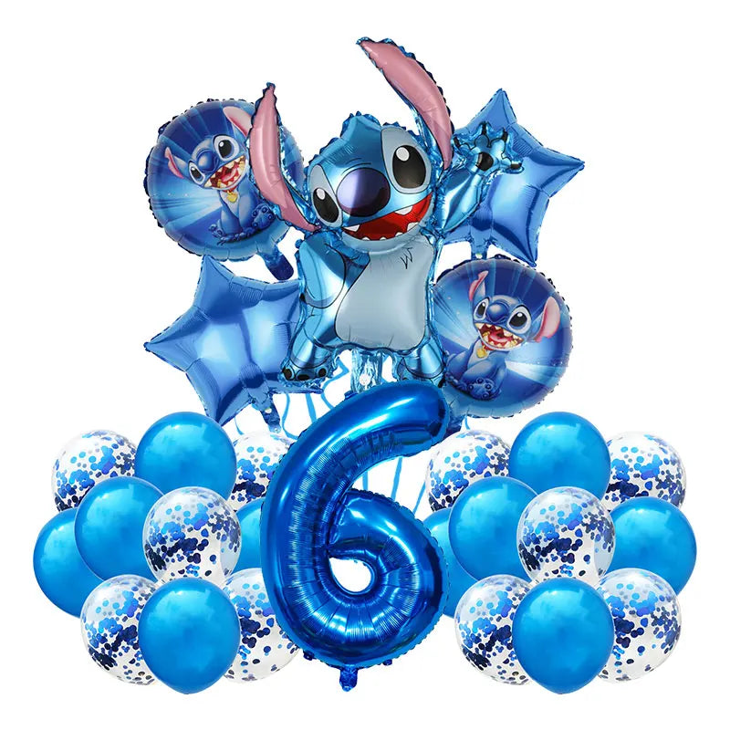 NEW Lilo And Stitch Birthday Party Decoration Tableware Balloon Cup Plate Banner Backdrop Lilo Stitch Theme Party Supplies Favor