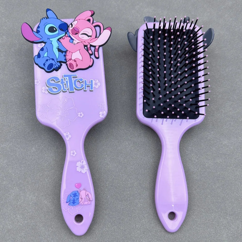 Stitch Comb Series Cartoon needle around Air cushion massage comb for Kids Girl student comb gift