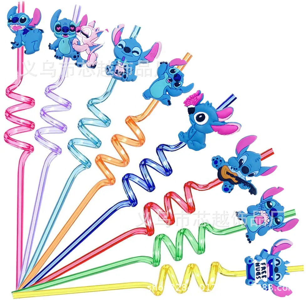 Stitch Birthday Party Decorations Tableware Cups Plates Tablecloth for Kids Foil Balloon Backdrop Lilo and Stitch Party Favors