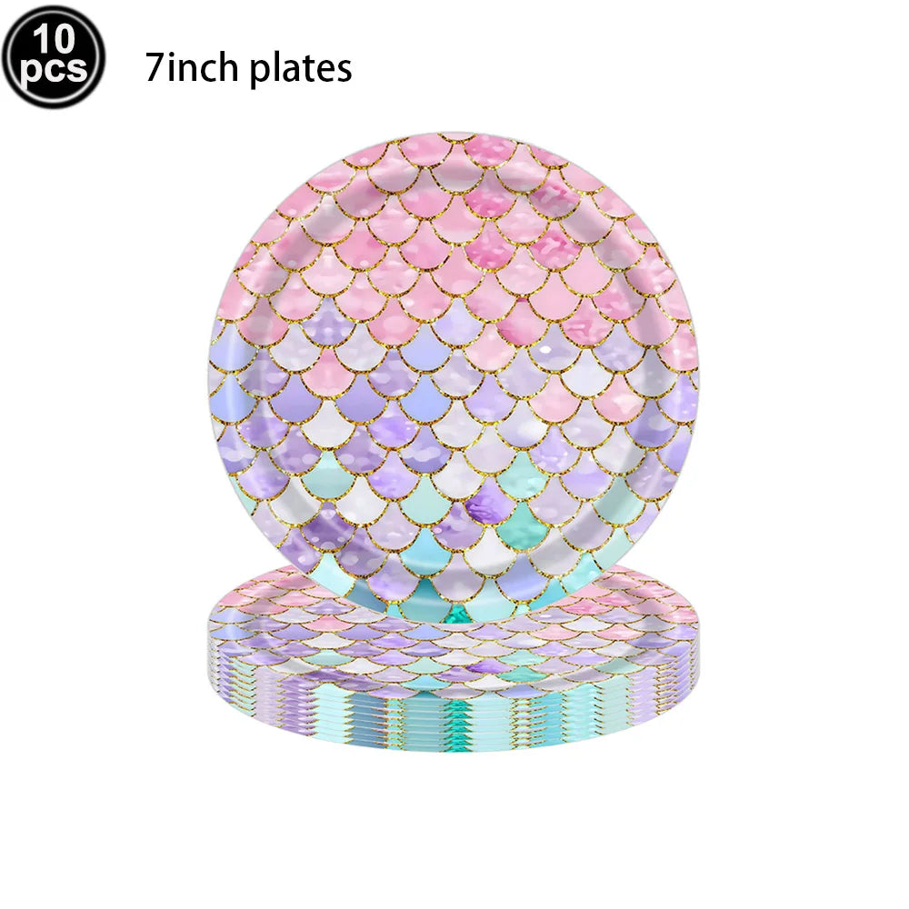 Standing Aluminum Film Smile Mermaid Balloon Children Birthday Partry Decor Supplies Lovely Surprise Toy Baby Shower Balloon