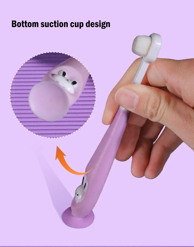 Children Cartoon Cute Toothbrush Soft Tooth Brush Boy Girl Dental Oral Care Gum Teeth Cleaning Suitable For Kids Gifts