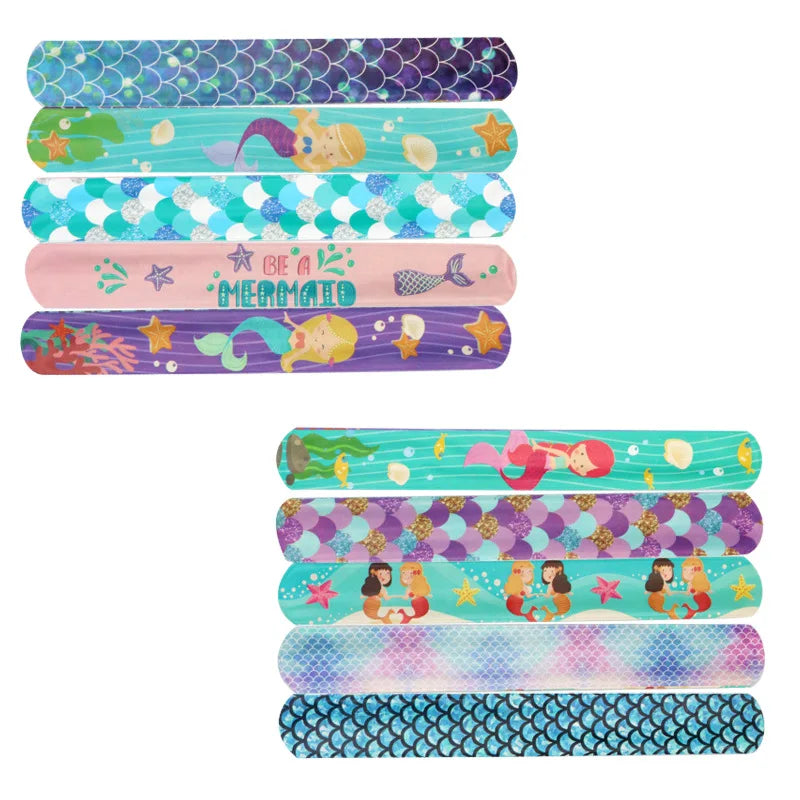 Mermaid Princes Birthday Party Decorations Disposable Tableware Gif Bag Foil Balloon Backdrop Decor Baby Shower Party Supplies