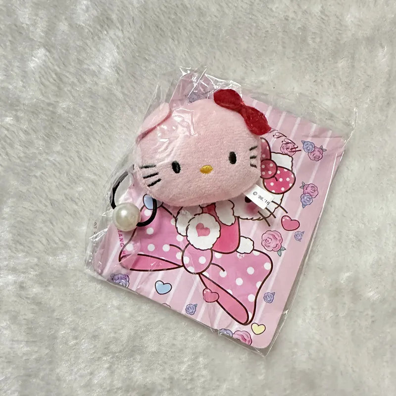Sanrio Hello Kitty Hairband Women Cute Cartoon Cinnamoroll Headwear Anime Kuromi Kids Hair Accessories Girls Charm Gift