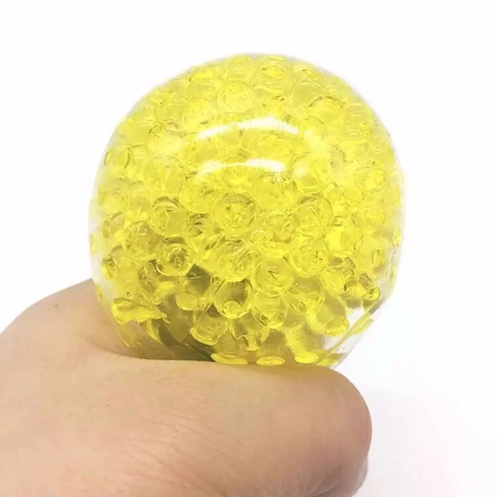Funny Kids Fidget Toys Anxiety Toy Squeeze Toys Scented Bead Stress Reliever Simulation Fruit Banana Mini Ball Toy Sensory Toy