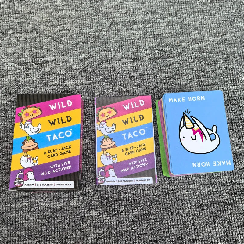 Card Game Hilarious, Fast-Paced Slap-Jack Card Game, Teens, and Adults. Family Friendly Party Game. Great Gift 2-8 Players, 10 m