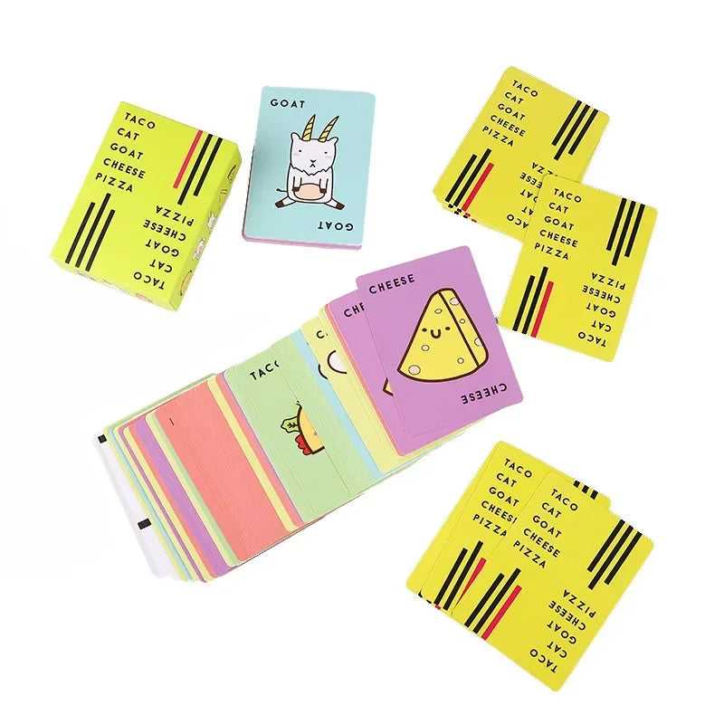 2025 Party Card Games Fun For Kids, Teens, Adults And Families Gathering Party Table Games Family & Friends Party Toys