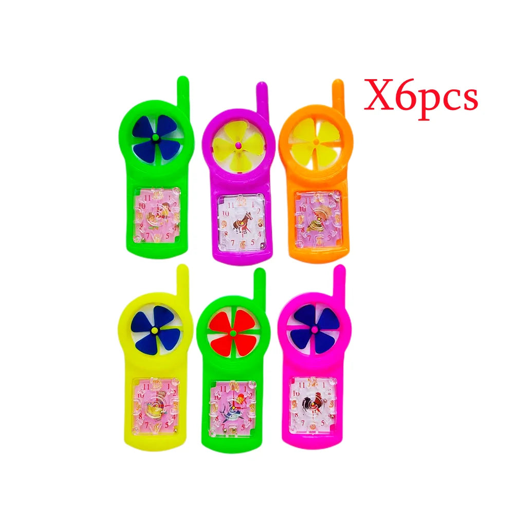 54Pcs  Children's Birthday Parties Popular Pinata Stuffed Baby Shower Toys Whistle Maze Toys Gift Game Goodie Bag Carnival Prize