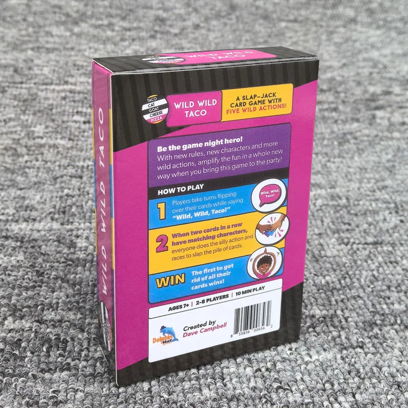 Card Game Hilarious, Fast-Paced Slap-Jack Card Game, Teens, and Adults. Family Friendly Party Game. Great Gift 2-8 Players, 10 m
