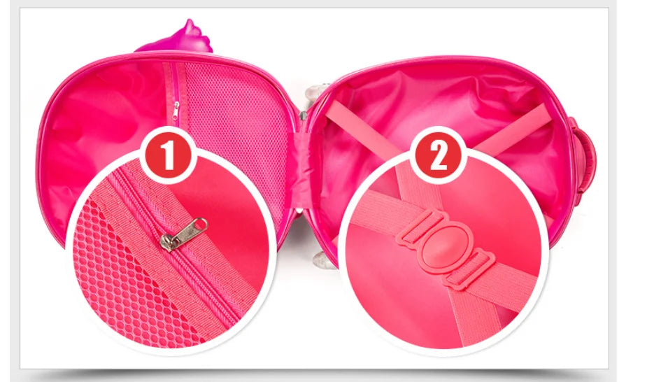 kids Rolling Backpack Luggage Hard Side Suitcase for Kids Carry-On luggage suitcase for boys Travel Trolley bags for girls