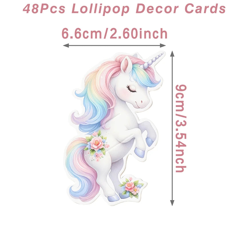 Rainbow Unicorn Disposable Tableware Happy 1st Birthday Party Decorations Kids Unicorn Theme Wedding Baby Shower Girls Supplies