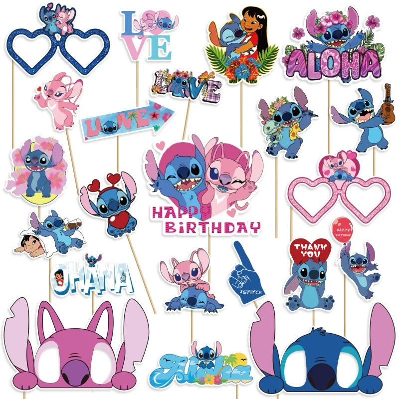 Lilo & Stitch Party Balloons Stitch Number Balloon Garland Arch Kit Baby Shower Birthday Party Decor Kids Toy Gift