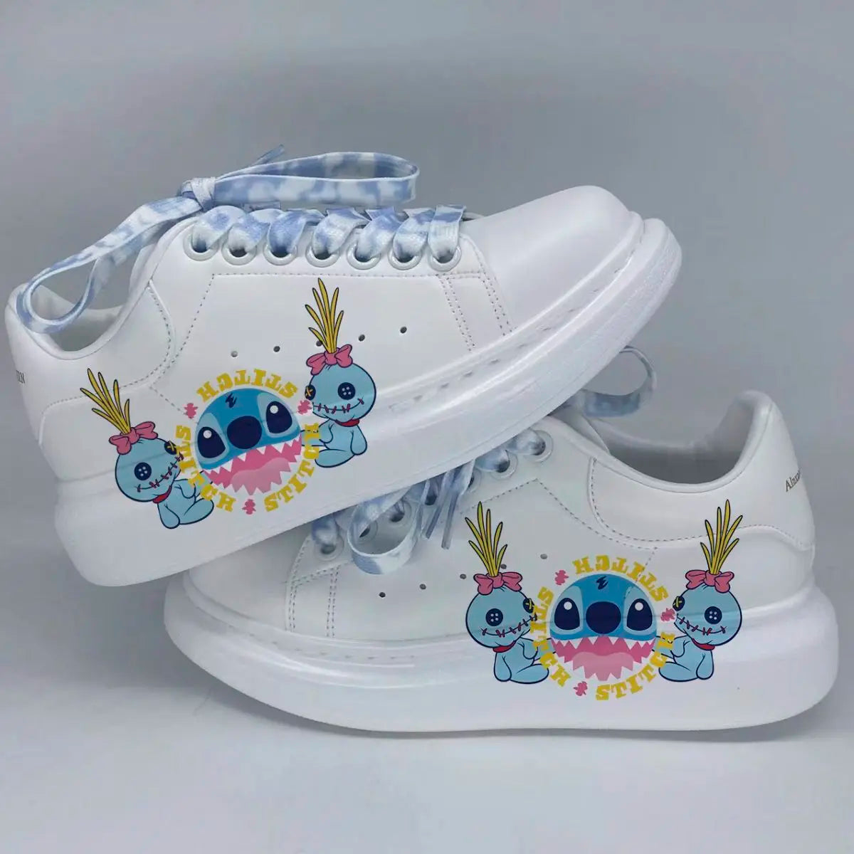 Lilo & Stitch Sneakers Kawaii Cartoon Stitch Shoes Little Monster Pattern Shoes Fashion Casual Sports Shoes