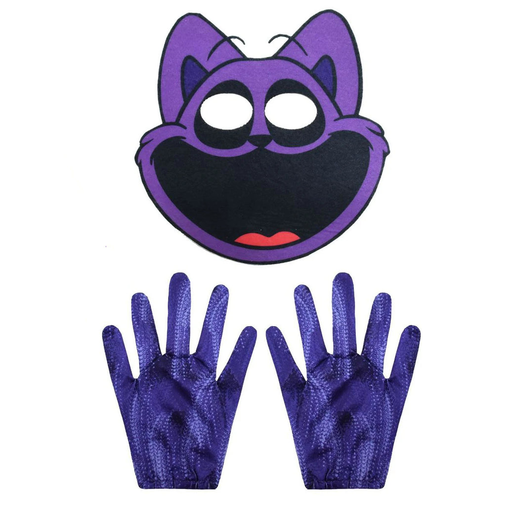 Girls Catnap Dress Cartoon Smiling Critters Cosplay Costume Kids Clothes Dogday Princess Dresses Fashion Birthday Vestidos Gift