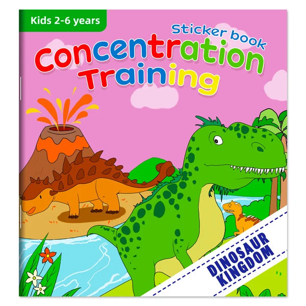 Baby Toys Sticker Book Multiple Scenarios Cartoon DIY Sticker Puzzle Educational Cognition Learning Toys for Kids Age 2-6 Gift