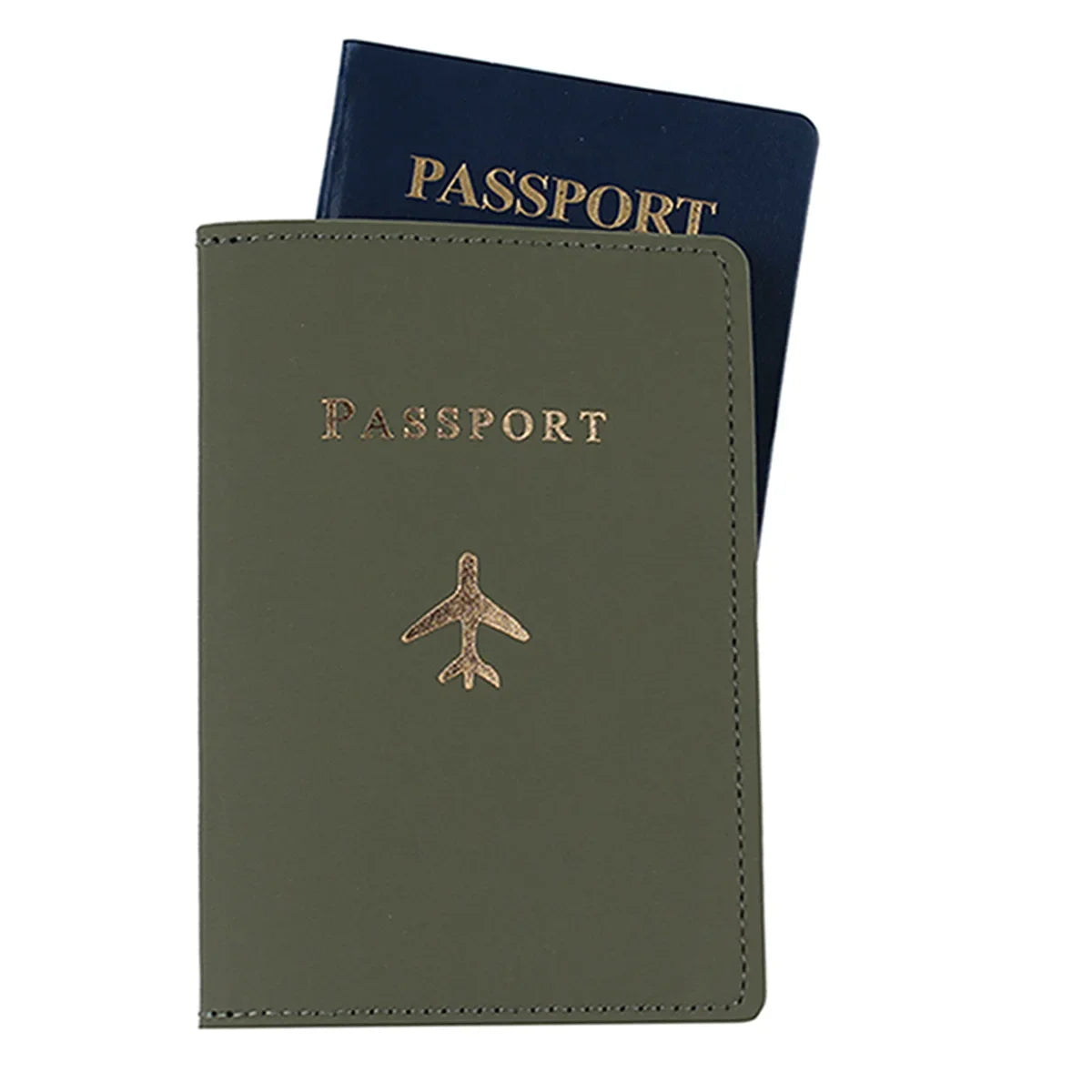 Airplane Passport Cover Women Men Travel Passport Case Pu Leather Fashion Passport Wallet Purse Girl Passport Credit Card Holder