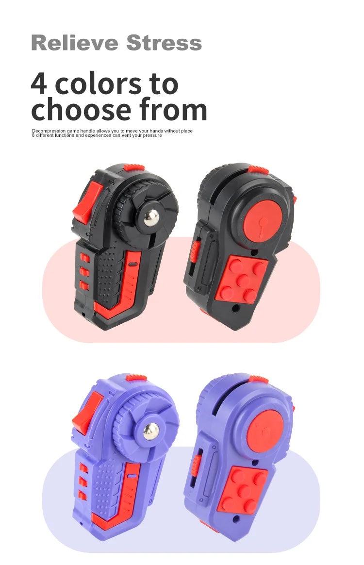 Fidget Anti-Stress Relief Magic Cube Decompression Toys Autism ADHD Children Toy Kids Anxiety Relieve Adult Fingertip Toys