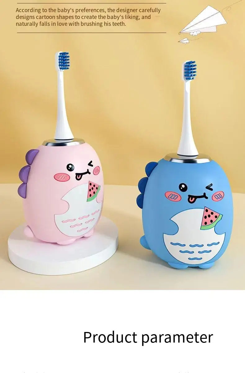 U-Shaped Electric Rechargeable Toothbrush For Children, Oral Care For Boys And Girls Over 2 Years Old, Tooth Cleaning And Brush