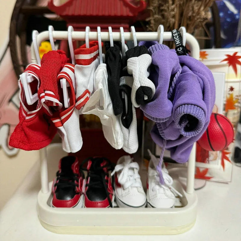 Mini Hangers Are Suitable For Bjd Doll Clothes, 17cm Labubu Clothes Hangers, And Various Other Doll Clothes Hangers