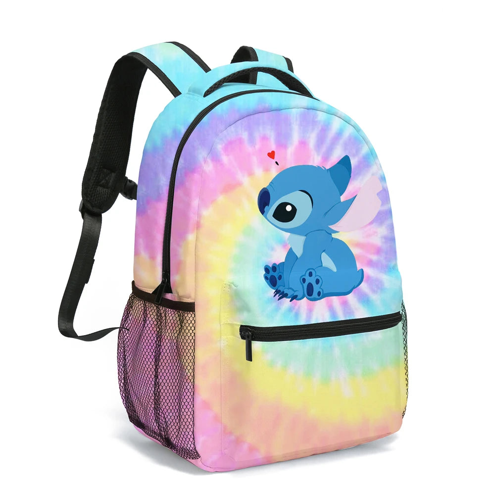 MINISO Lilo & Stitch Angel Cosplay Costume Backpack Computer School Bag Xmas Gift