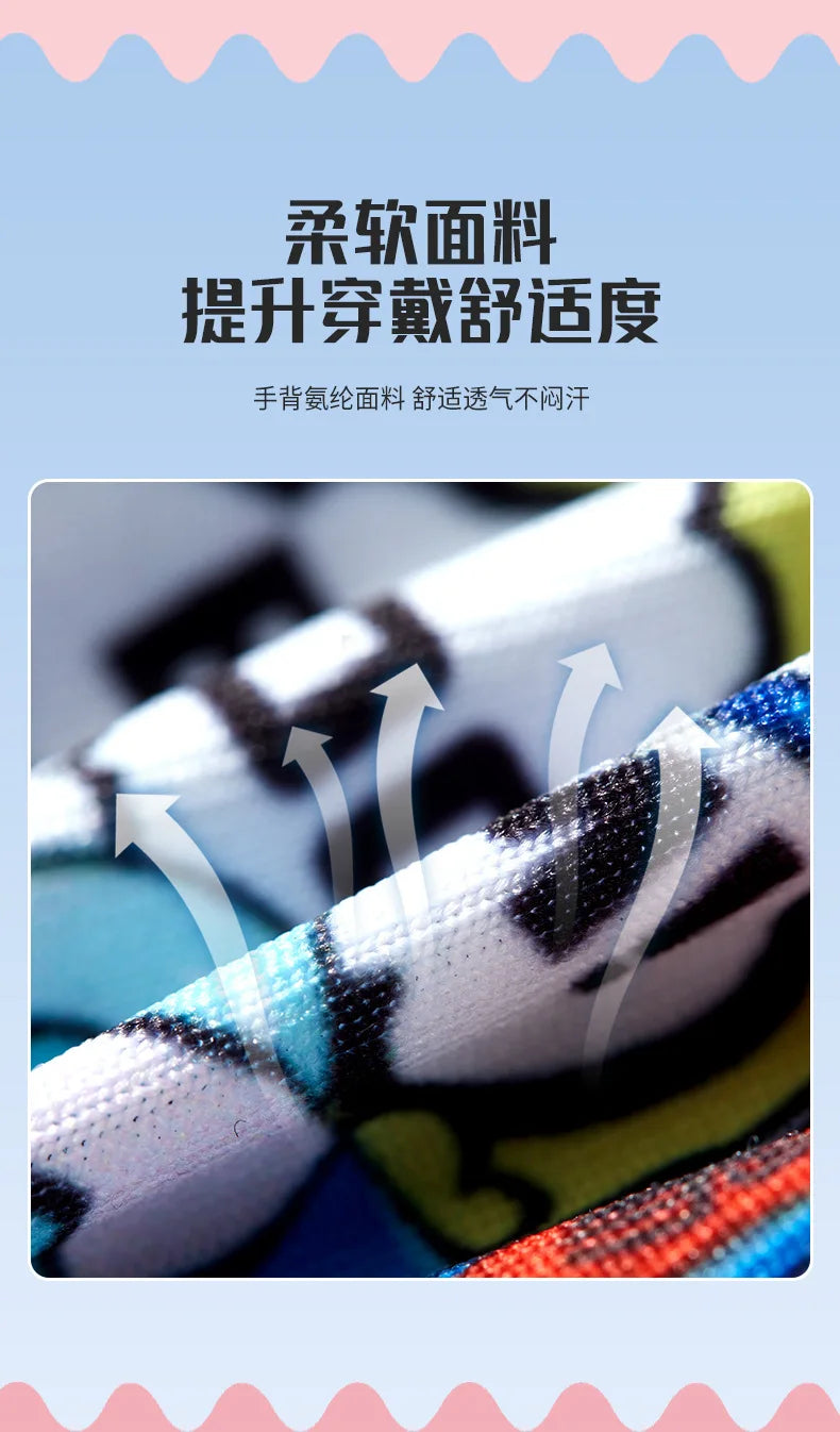 Children's Sports Fingerless Gloves Bicycle Boy Girl Cycling Anti-Wear Kids Roller Skating Training Exercise Protection Gloves