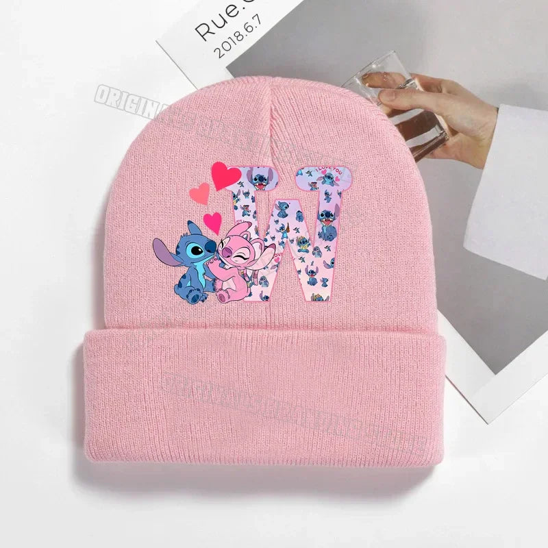 Stitch Winter Hats for Women Men Beanies Knitted Solid Cute Hat Girls Autumn Female Beanie Caps Warmer Bonnet Ladies Casual Cap