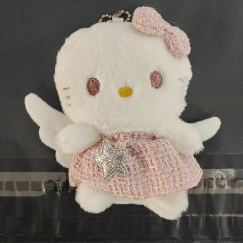 Hello kitty Keychain Toys Anime Peripherals Cute Girls Pendant Cartoon Women Bag Decoration Serie Gift Children Birthday Gifts
