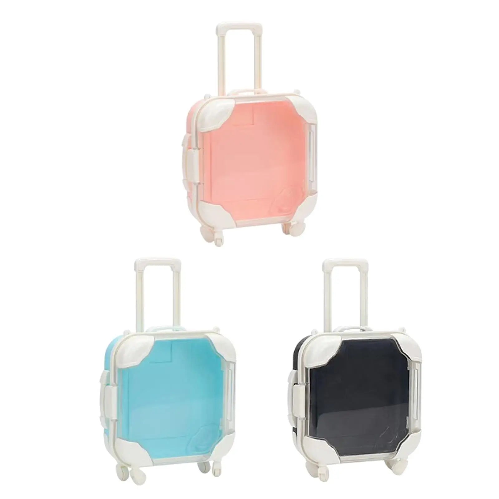 Doll Suitcases Box Cute Doll Travel Luggage for Party Favor Boys Girls Kids