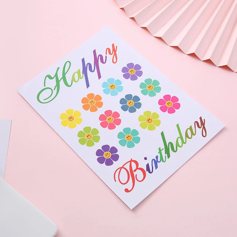 1pc Unicorn Balloon Sticker for Bubble Clear Helium Balloon Birthday Party Decoration Wedding Valentine's Day Baby Shower Party
