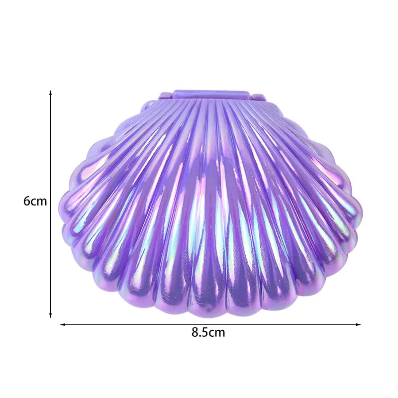 5/10pcs Shell Shaped Candy Gift Box Girls Mermaid Birthday Party Decor Wedding Baby Shower Favors Christmas Jewelry Storage Box