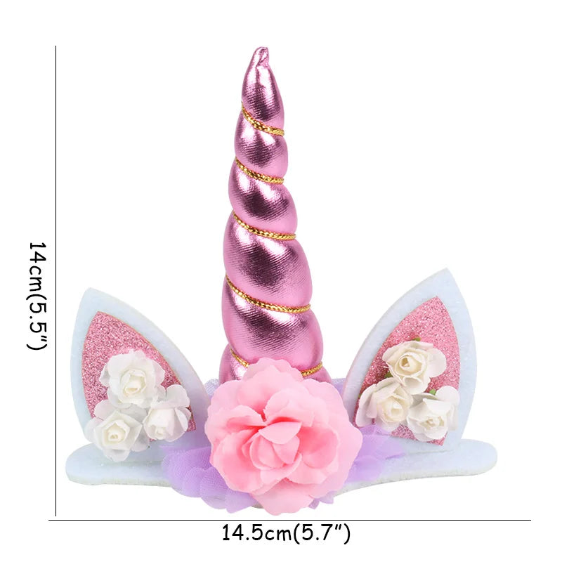 Unicorn Birthday Decorations for Girl Plate Napkin Cup cake topper Unicorn Party Supplies Kids Birthday Party Decor Baby Shower