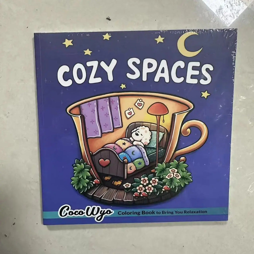 A cute coloring book suitable for children and teenagers, equipped with a cute kitchen series, suitable for relaxing both body a