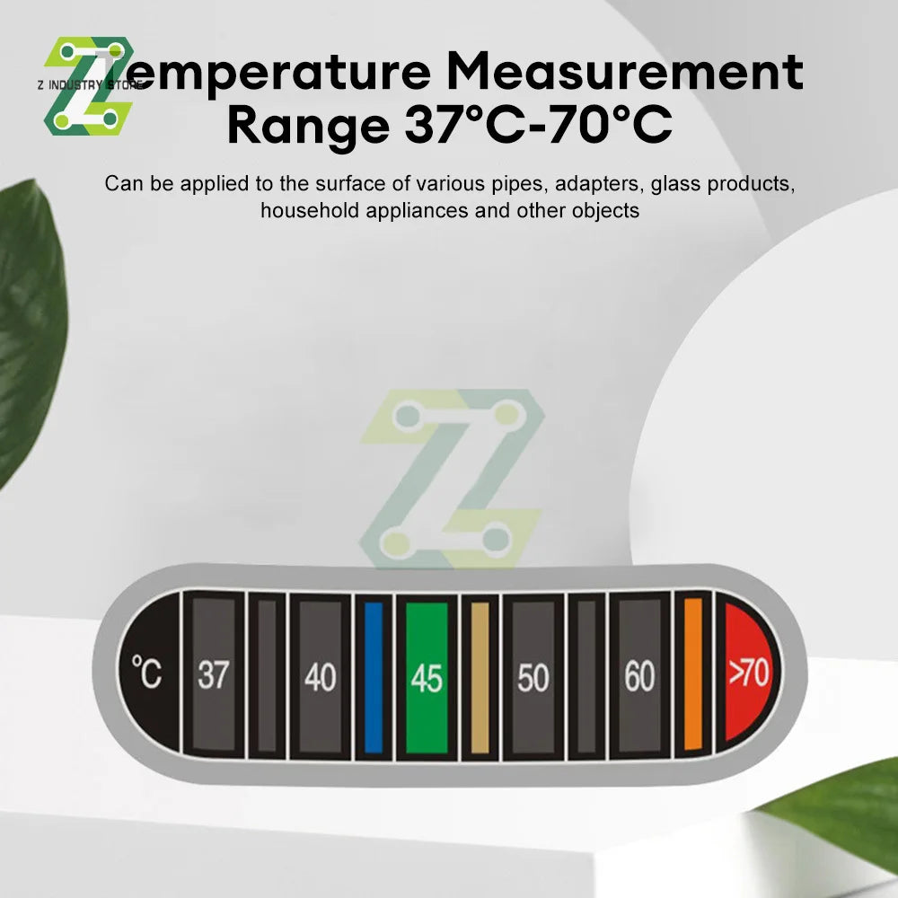 5 Pcs Temperature Stickers For Coffee Cup Water Bottle Adhesive Kids Thermometer Temperature-sensitive Color-changing Stickers