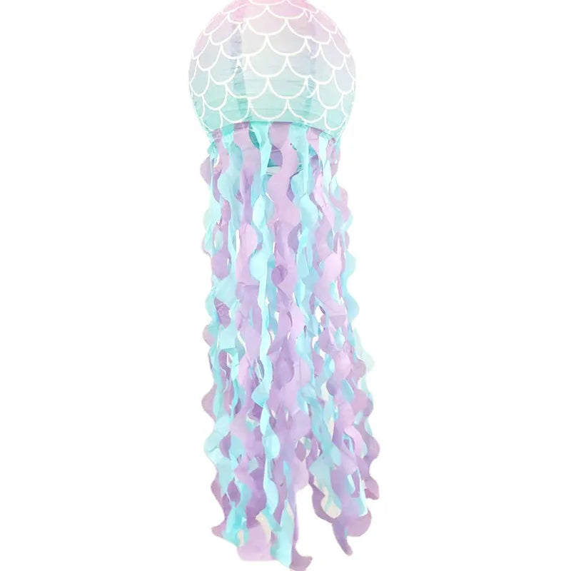 Mermaid Princes Birthday Party Decorations Disposable Tableware Gif Bag Foil Balloon Backdrop Decor Baby Shower Party Supplies