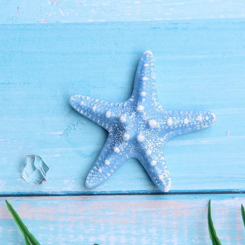 Birthday Cake Decor Mermaid Starfish Shell Cake Topper Fish Topper Under The Sea Cake Topper Ocean Theme Birthday Party Supplies