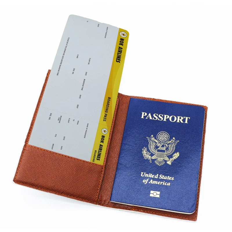 Sanrio MY Melody Passport Cover Girls Travel Passport Holder PU Leather Function Business Card Case For Women ID Card Holder