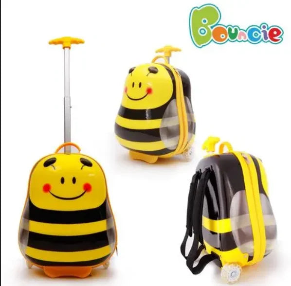 kids Rolling Backpack Luggage Hard Side Suitcase for Kids Carry-On luggage suitcase for boys Travel Trolley bags for girls