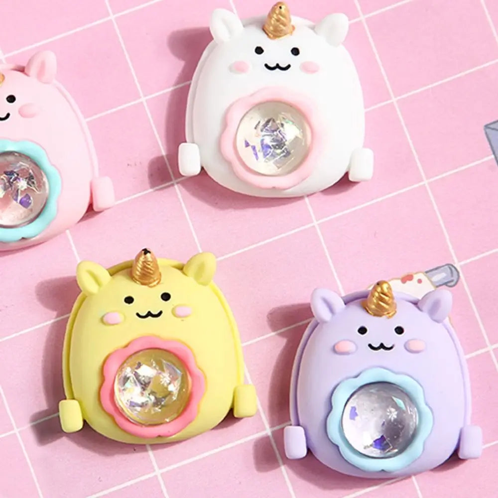 Cartoon Animal Dollhouse Mini Bag Miniature Bag Colorful Doll Shoulder Bag Mini Plastic Cute Plush Doll Bag Bjd Accessories
