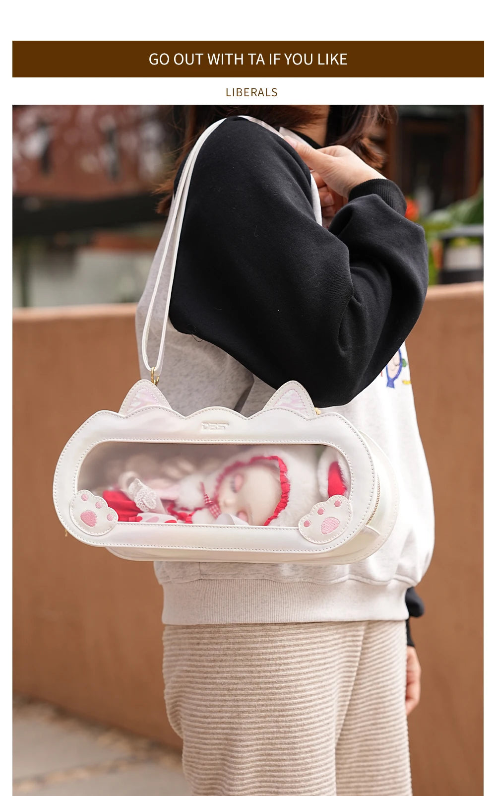 Go Out Bag for DBS blyth doll icy bjd toy sleepbag outgoing packet doll cover Pullip BB Girl