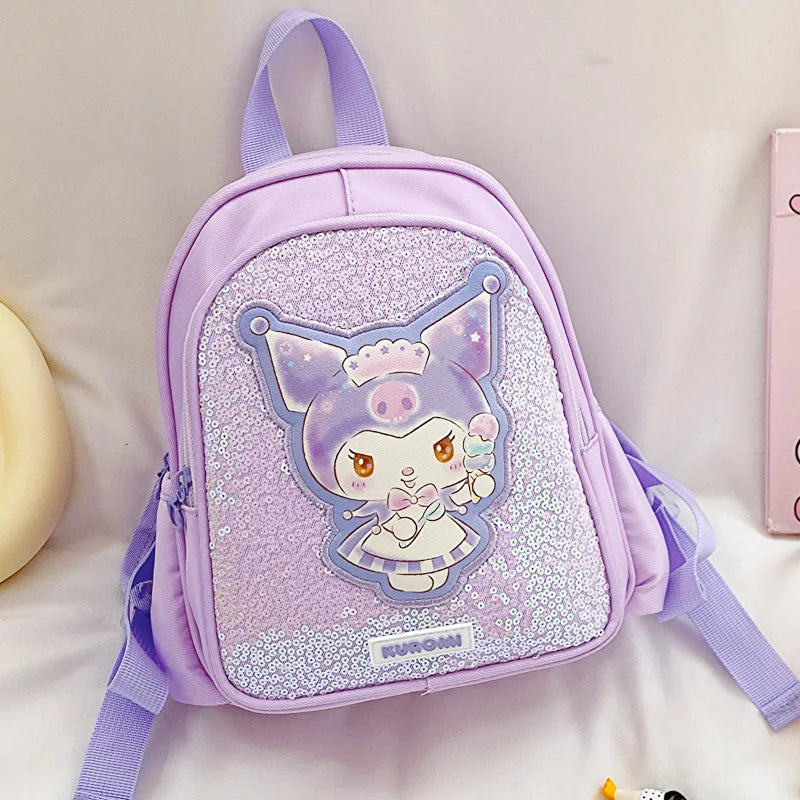 Sanrio Cinnamoroll Backpack Melody Crossbody Bag Kids Storage Backpack Travel Packsack Anime Peripheral Girls Holiday Gifts