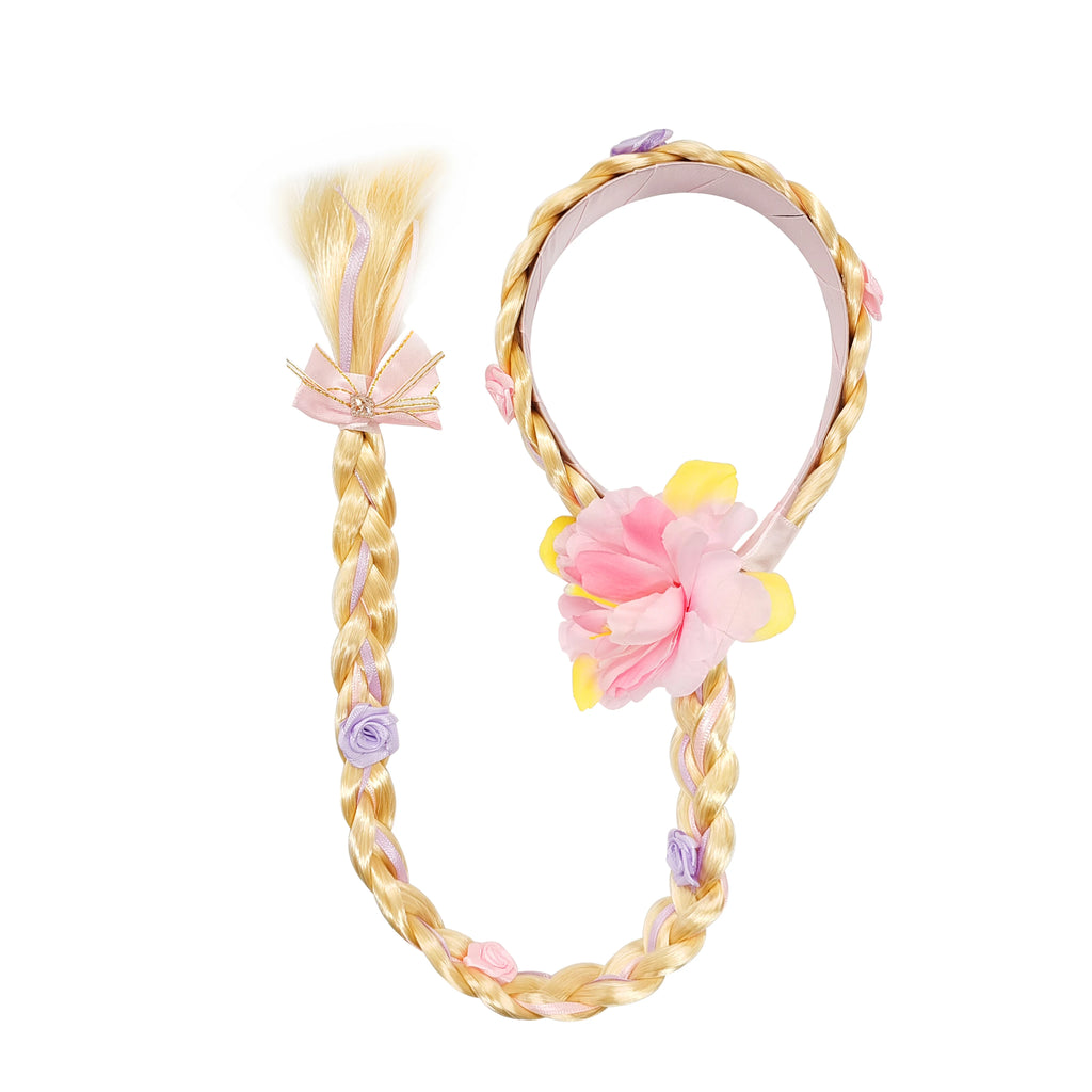 Aurora Pink Princess Dress Girl Sleeping Beauty Cosplay Costume Summer Floral Rose Print Sling Frocks 2-10 Yrs Kids Elegant Gown