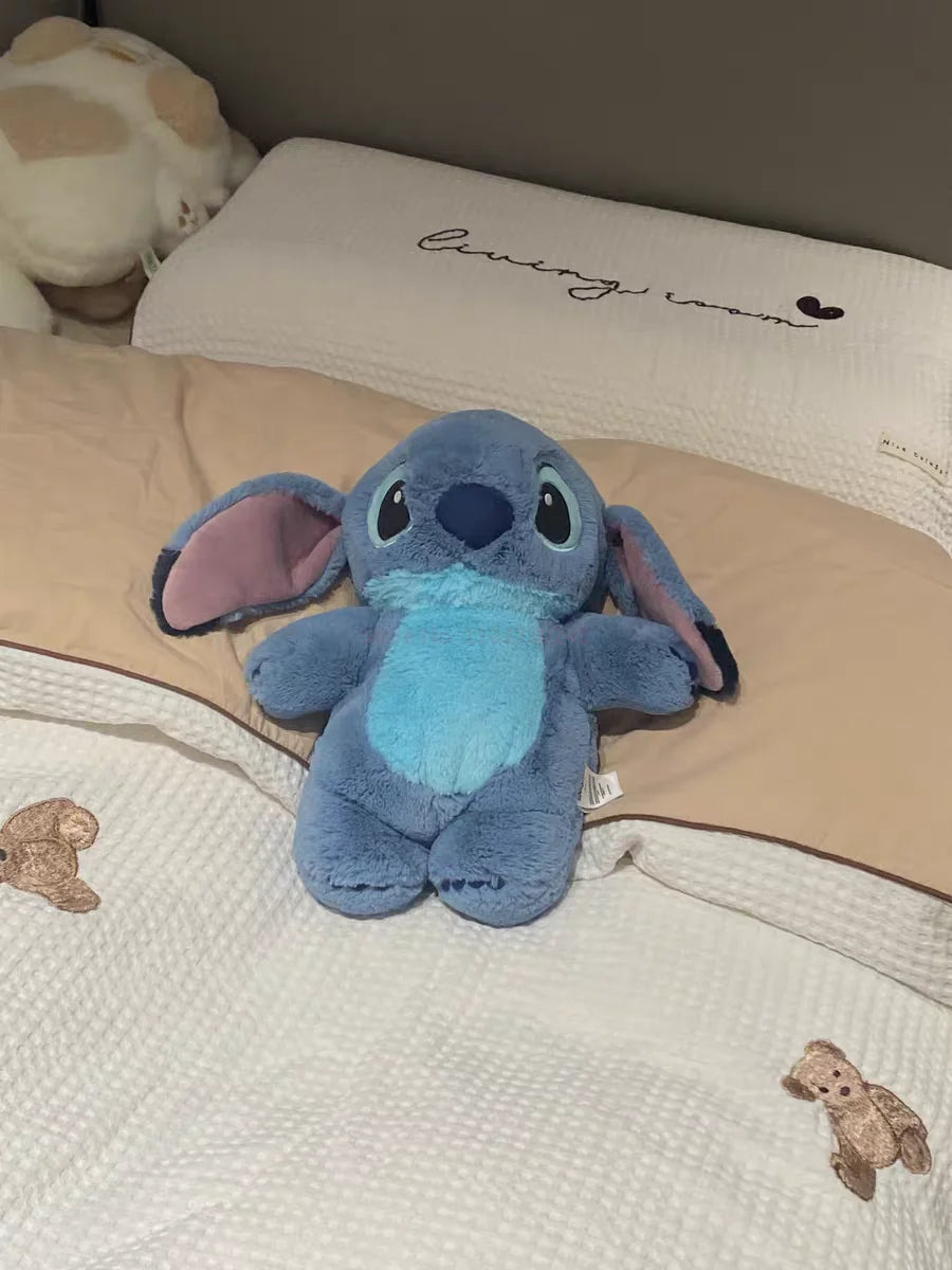 Turo Lilo Stitch Angel Lotso Plush Hand Warm Bag Hot Water Bottles Kawaii Soft Winter Portable Warm Hand Bag Toy Birthday Gifts