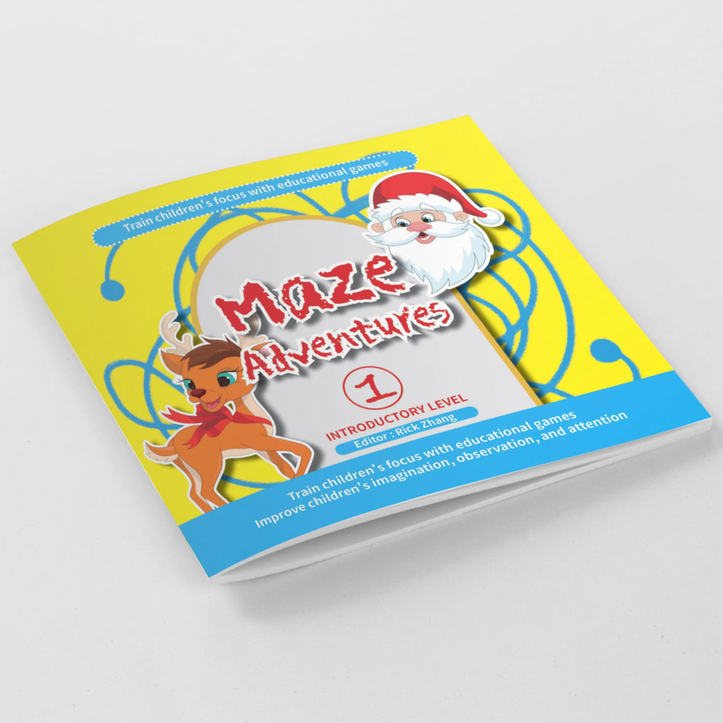 Interactive Maze Puzzle Book for Kids: Fun and Educational Adventures to Enhance Problem-Solving and Critical Thinking Skills