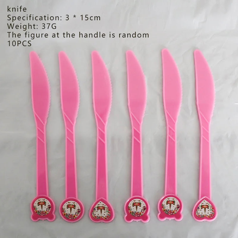 Unicorn Decoration For Birthday Girl Happy Birthday Unicorn Them Deco Kit Tableware Background Banner Balloons Supplies For Kids
