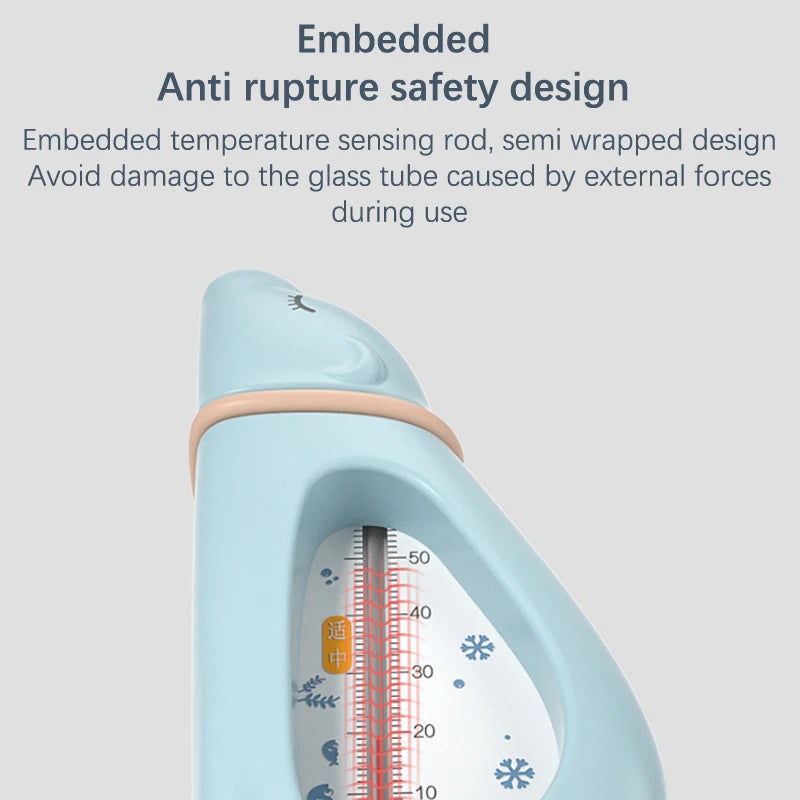 Baby Bath Thermometer Cute Bear Kids Bathtub Safety Bathing Floating Toys Upgraded Sensor Shower Water Temperature Gauge