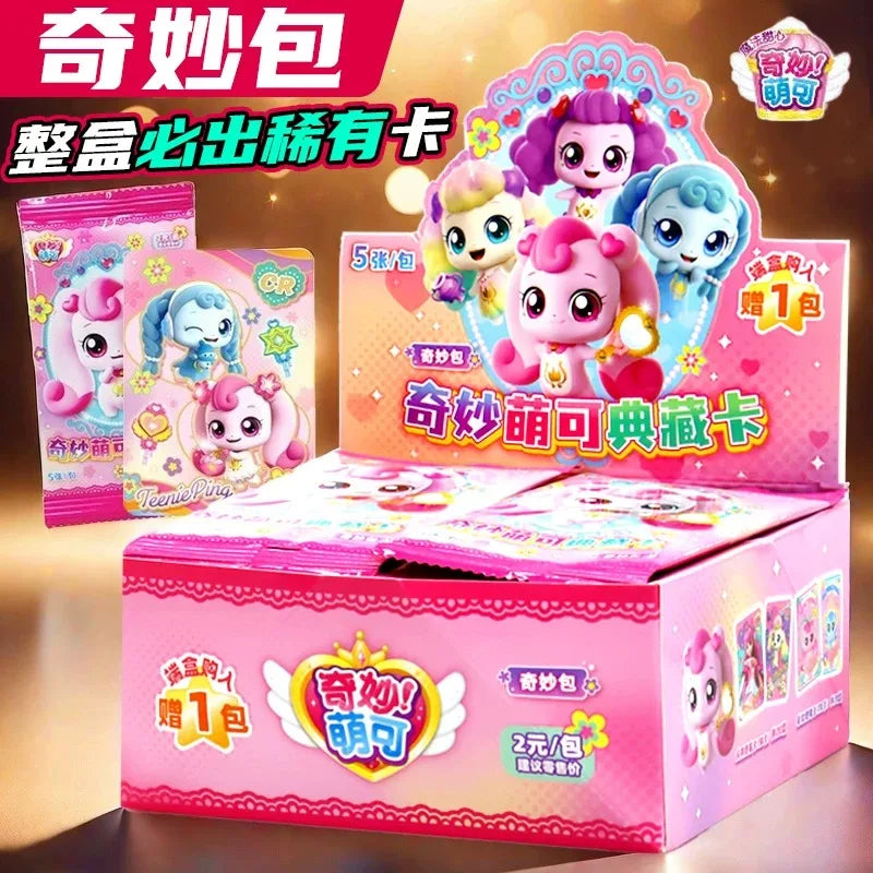 Kawaii Catch Teenieping  Teenieping Collection Card Mysterious Box Classic Tr Card Blind Box Colored Christmas Gift For Kids Toy