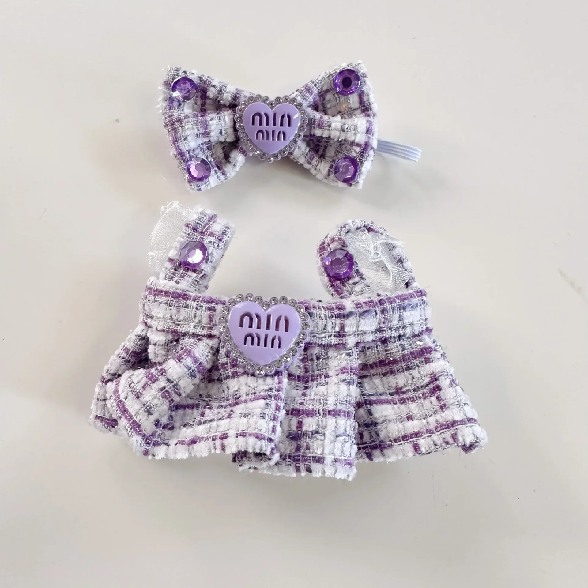 17cm Mini Plush Doll'S Clothes Outfit Accessories For Korea Kpop Exo Labubu Idol suit Clothing Gift