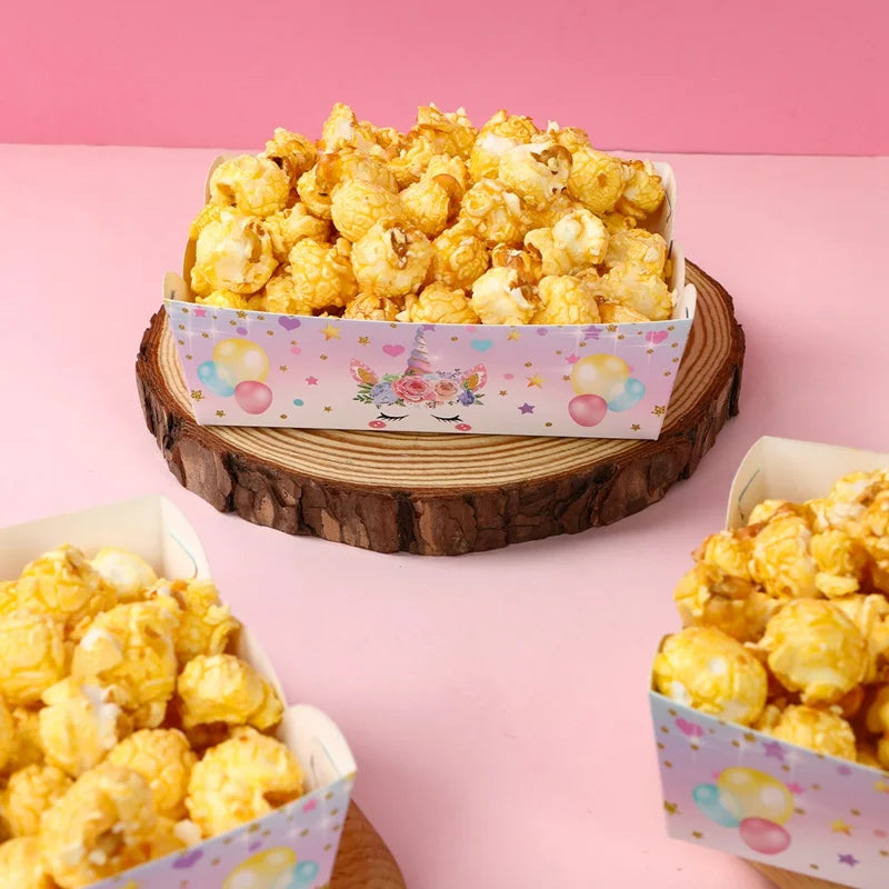 Unicorn Snack Boxes Rainbow Unicorn Birthday Party Decoration Wedding Girls Birthday Party Supplies  Baby Shower Decoration