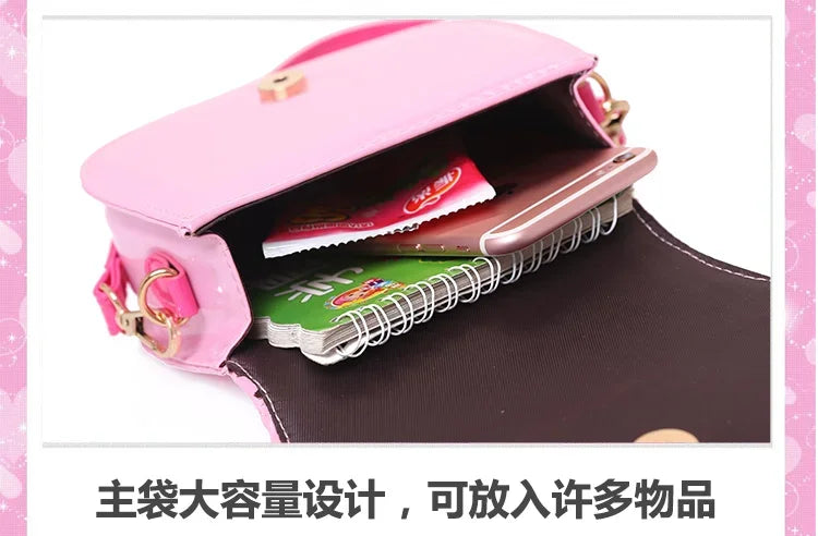 New Hello Kitty Girls Shoulder Bags Cute Cartoon Waterproof Messenger Bag Fashion Kids Anime Handbag Gifts Birthday Gifts