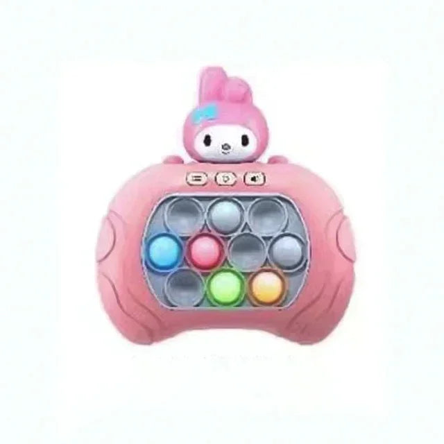 New Stitch Smile Quick Push Game Pop Up Fidget Bubble Electronic Pop it Professional Game Lightweight Stress Relieving Toy