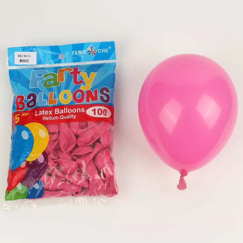 Pink Purple Balloon Arch Garland Kit Mint Blue Purple Pink Birthday Balloons for Baby Shower Mermaid Unicorn Party Decoration